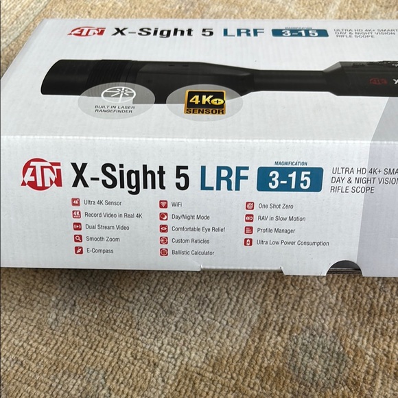 Ultra HD 4K+ Smart Black Day & Night Vision Rifle Scope - Picture 5 of 13